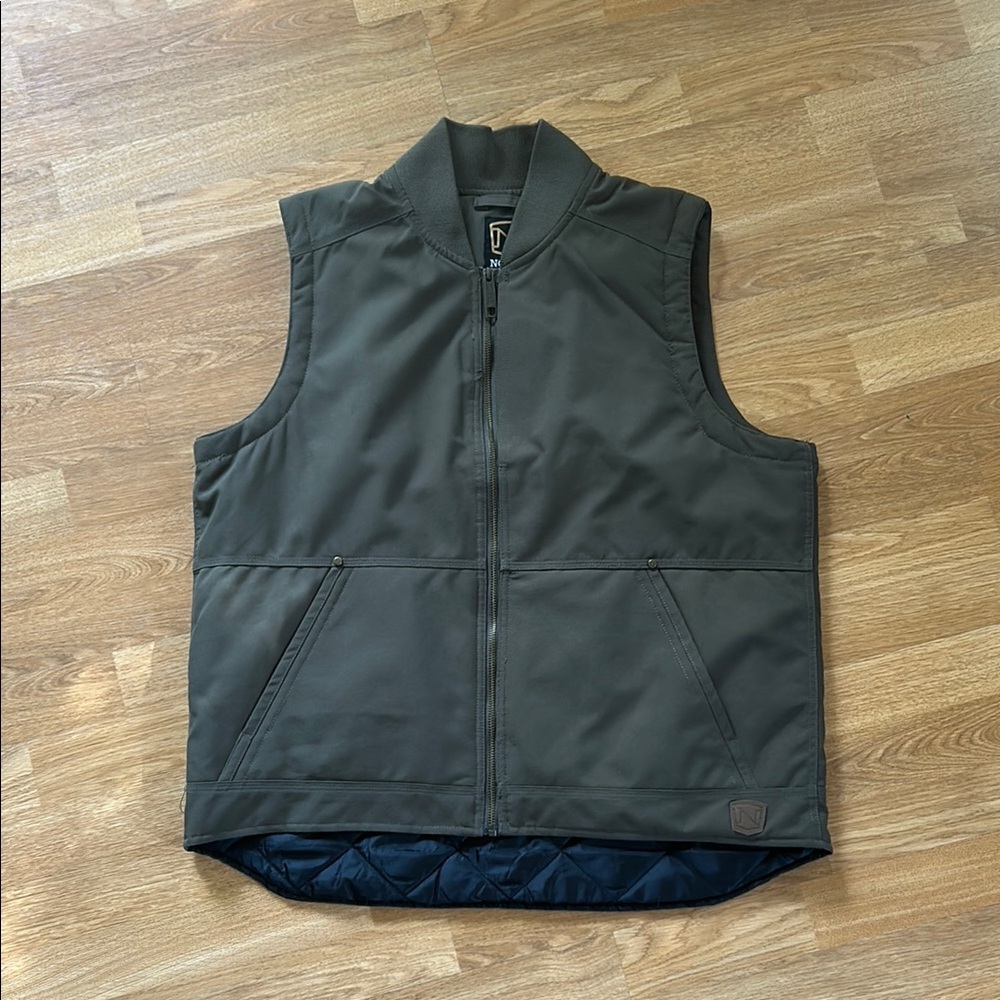 Men's Sleeveless Jacket - Dark Green